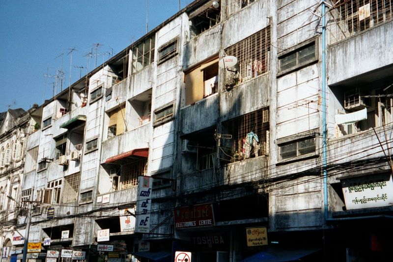 New buildings soon look as bedraggled as the old ones.