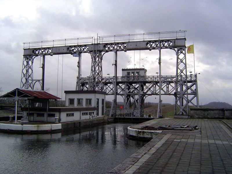 The view from the other side of the gates. The works are unusual enough to have landed on the UNESCO World Heritage list.