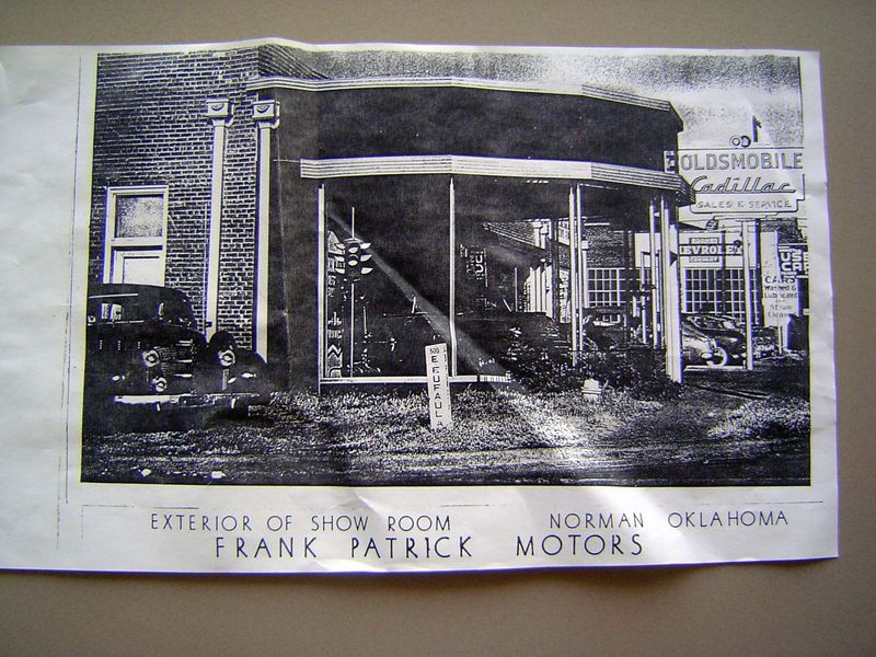 Proof: a newspaper photos from 1951, the only year when the dealership carried this name.