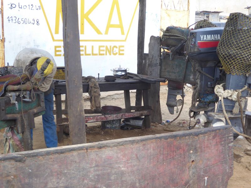 Repair shop.