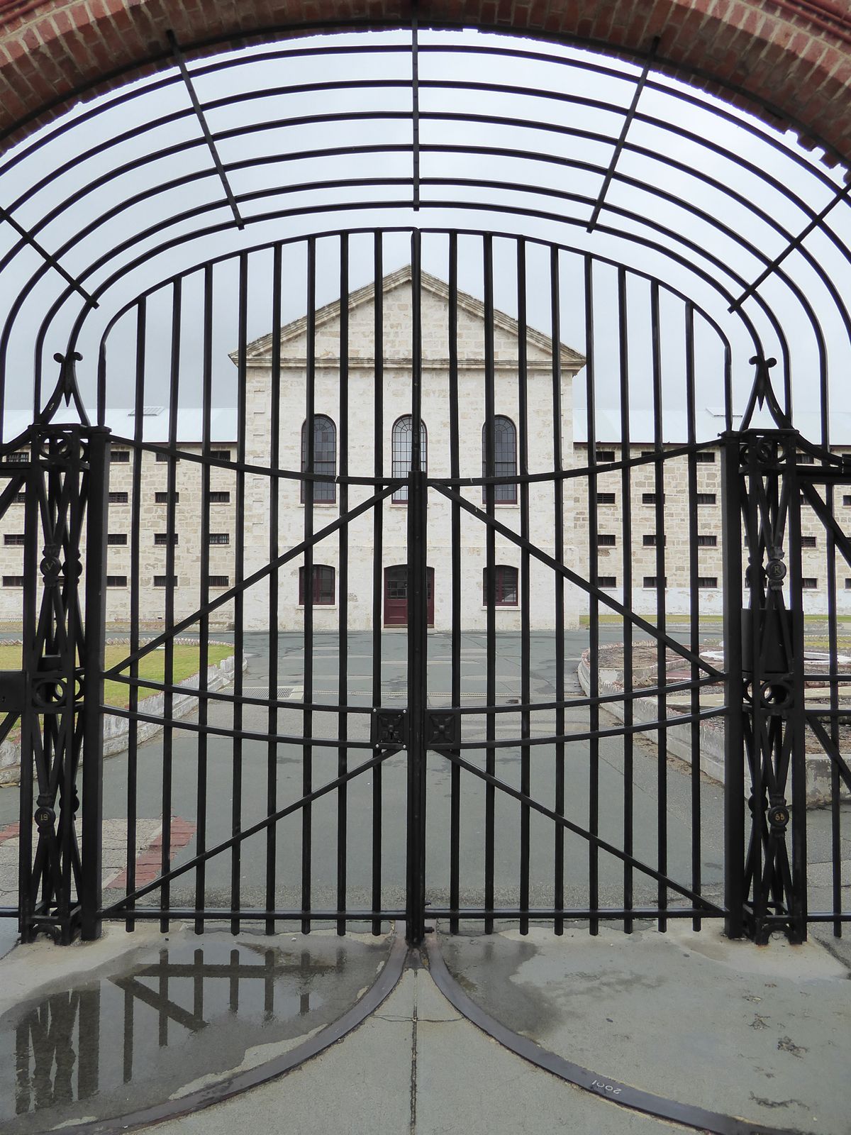 The prison operated from 1855 until an astonishing 1990. How appreciative do you think arriving inmates were of the fine ironwork?
