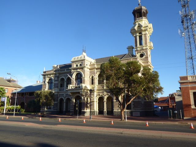 Here's the town hall. Impressive?