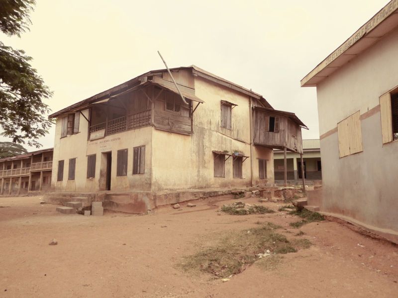 Home of David and Anna Hinderer, pioneering CSM missionaries who worked here decades before British rule.