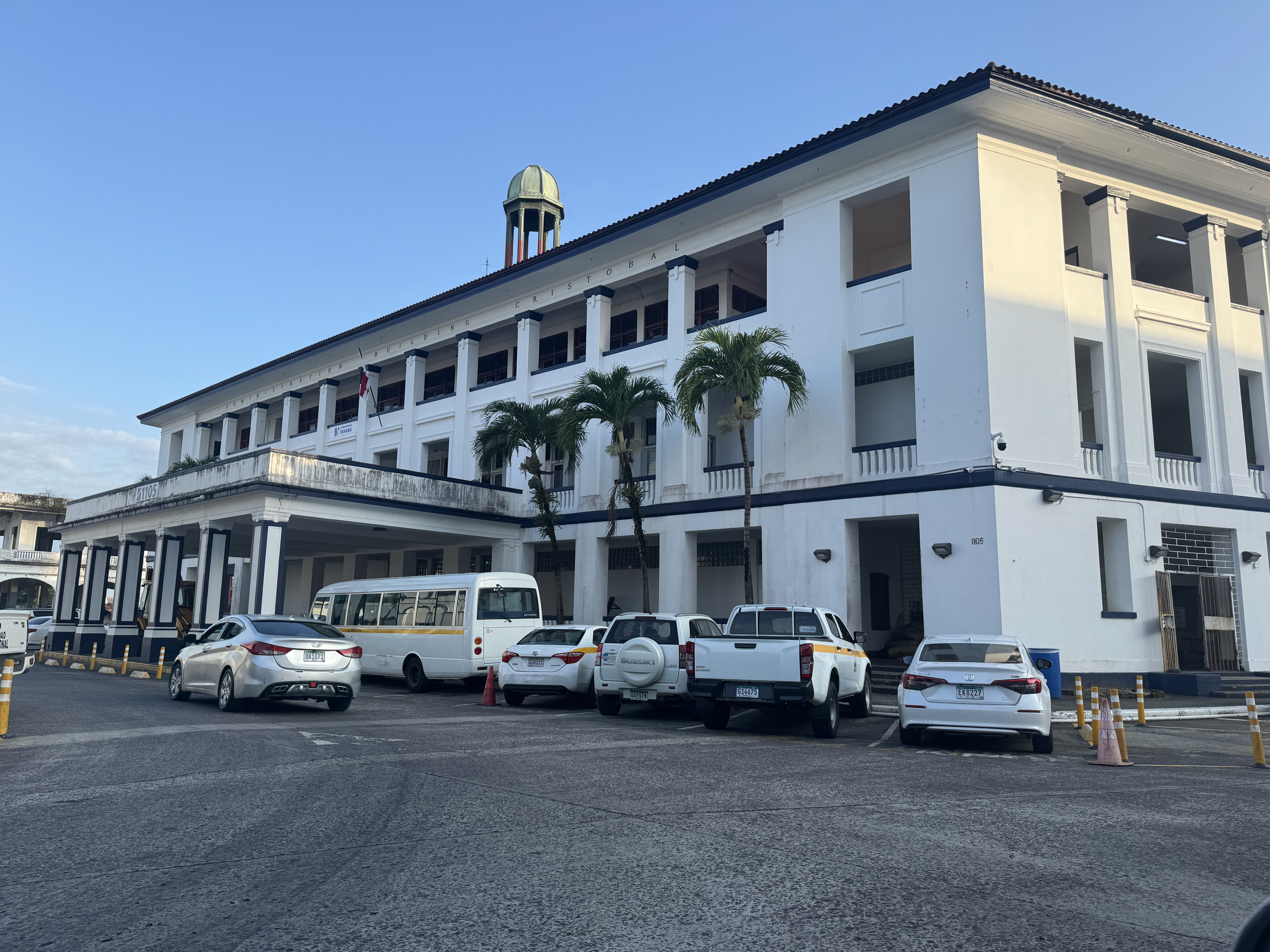 Here, from about 1930, is the Atlantic Administration building of the Port of Cristobal.