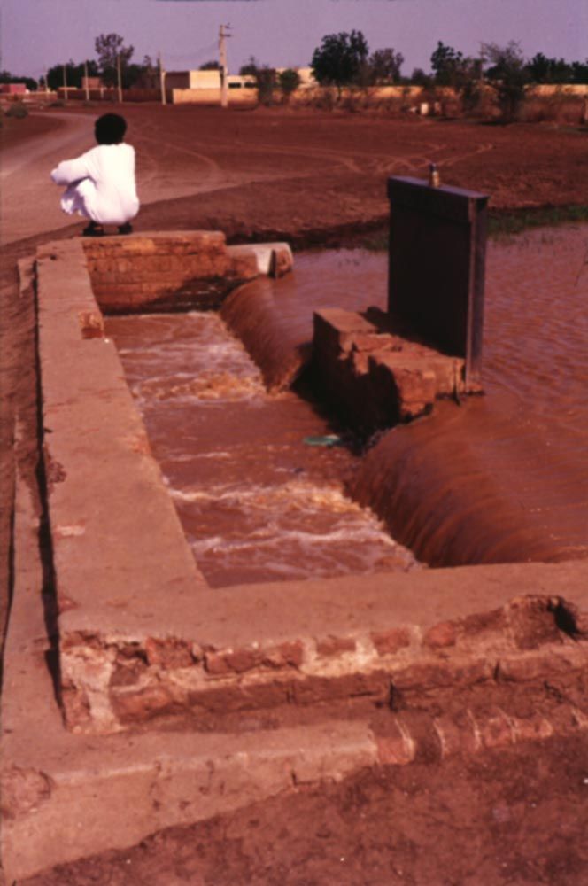A night-storage weir.