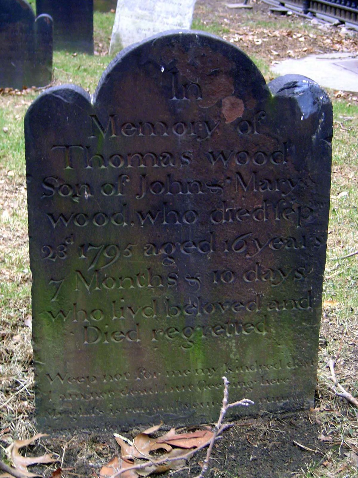 An epitaph verging into formulaic blandness.