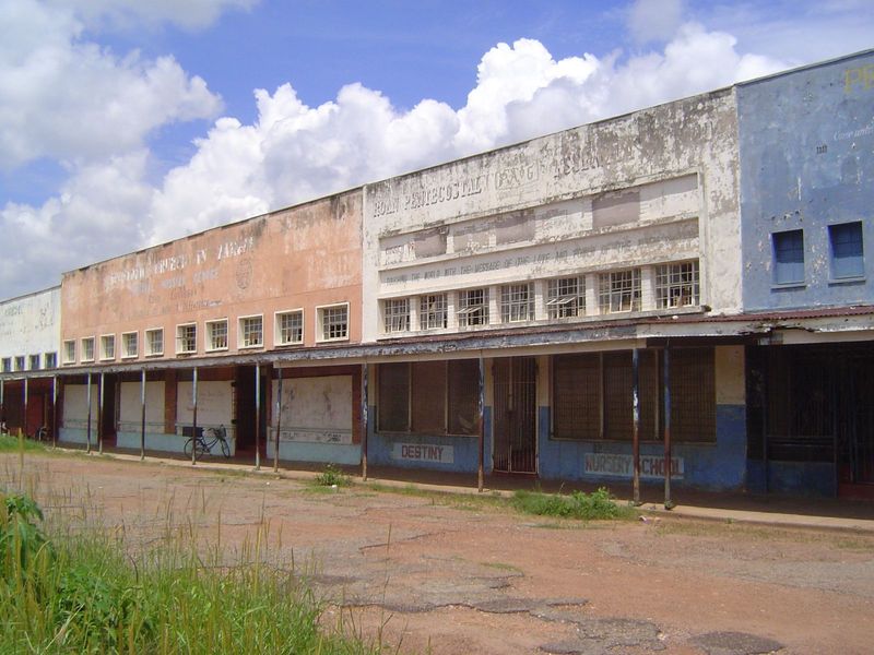 Each group has its own space, in this case the Roan Pentecostal Assembly.