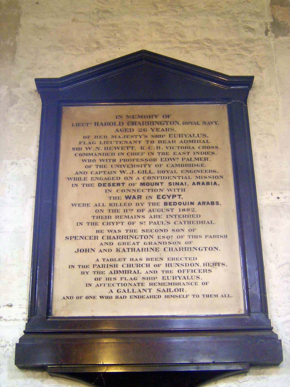 British tombstones are often hardly more than names and dates, but the Empire stimulated the narrative impulse. Here, the record of a 26-yea