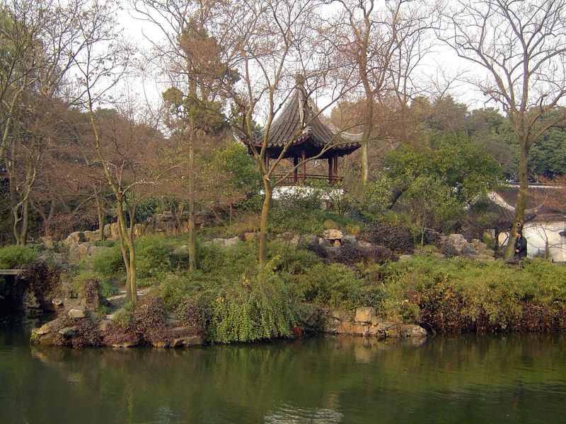 Safe from attack, you can rest on in island in the lake.