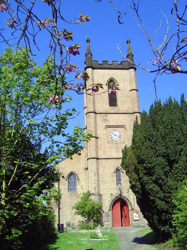 Booze to pews. Welcome to the parish church of St. Luke, completed in 1837 with funds from a public subscription. The builders feared that t