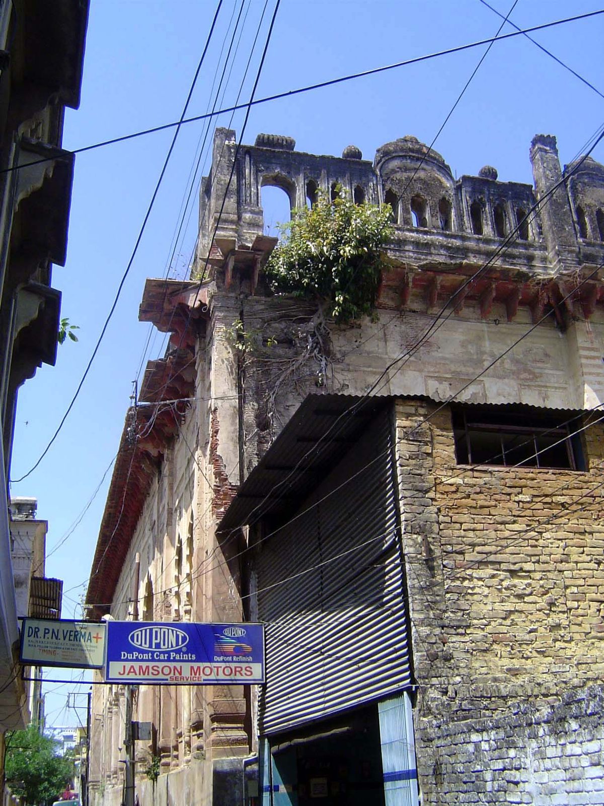 Rear facade.