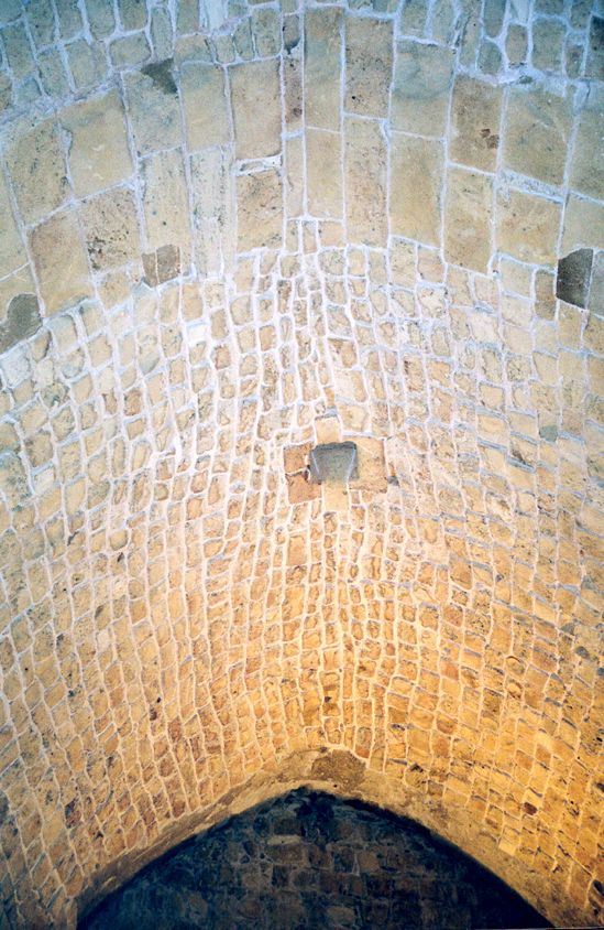 The ceiling of the adjoining room.