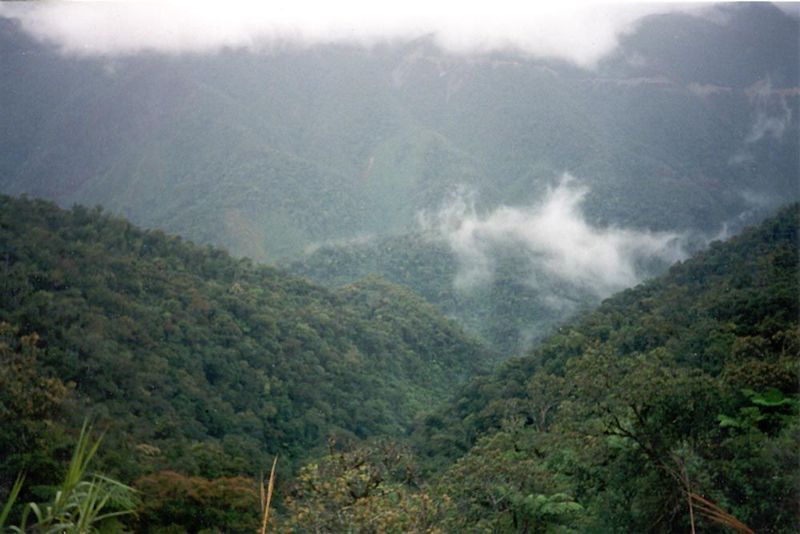 We're about 125 miles north of Manila and on the rugged eastern slope of the Cordillera Central.