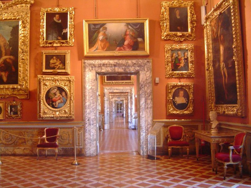 Inside, the palace is a fine reminder of the bizarre spaces that European royalty called home.
