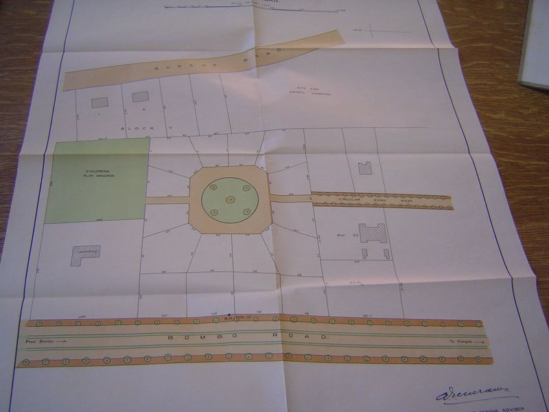 Mirams wrote that "now where you will, wherever we find roads, we meet groups of ugly corrugated iron buildings, used mostly as houses for r