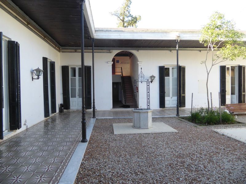 Courtyard of the town office.