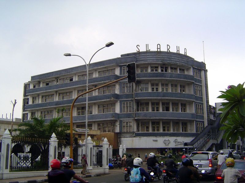 Journalists and writers including Richard Wright stayed in the Swarha Hotel, abandoned by the time this photo was taken in 2011, a great man
