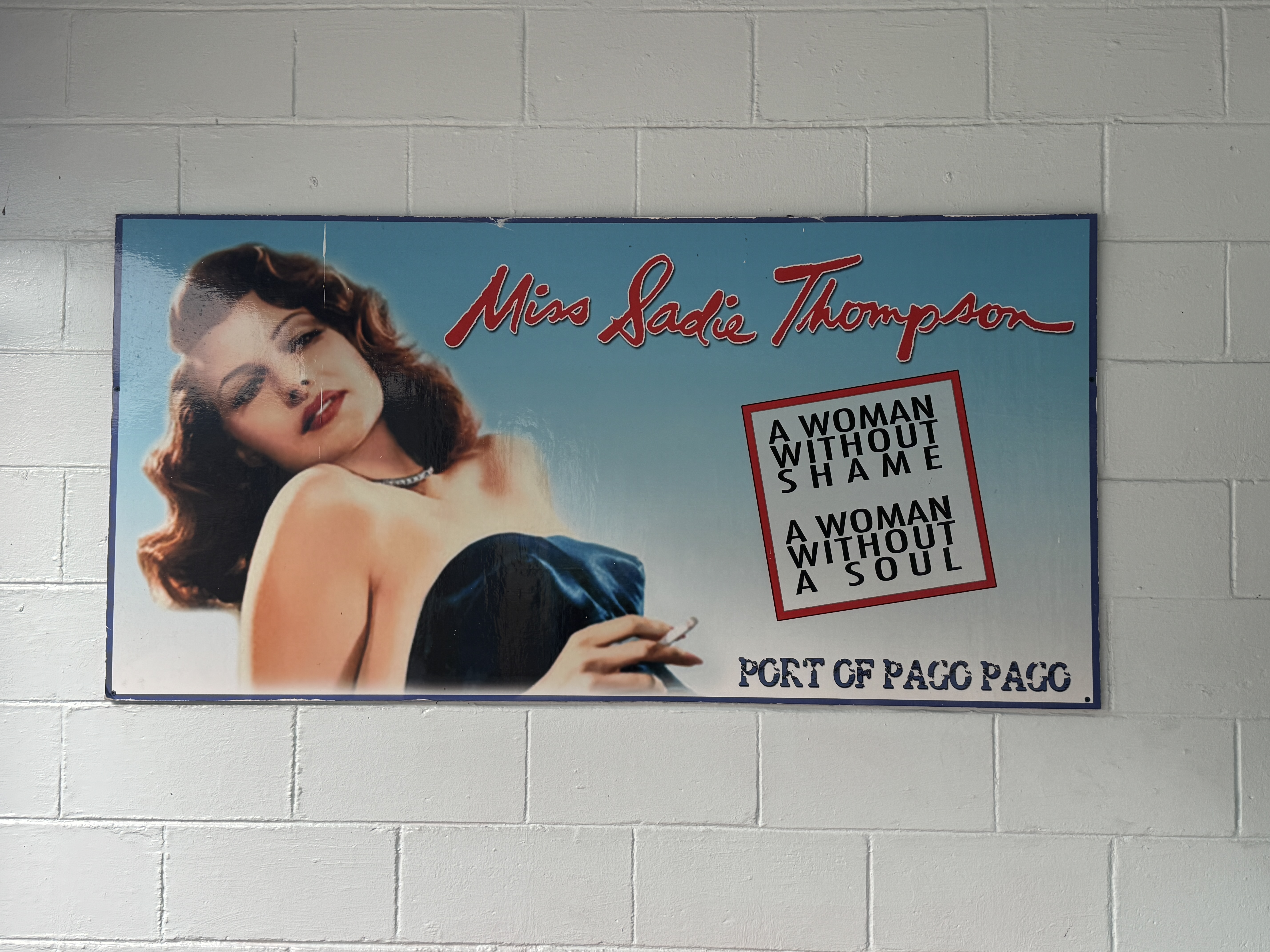 Rita Hayworth starred in one of several film adaptations of the Maugham story.