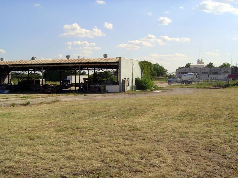 What's left at the site.