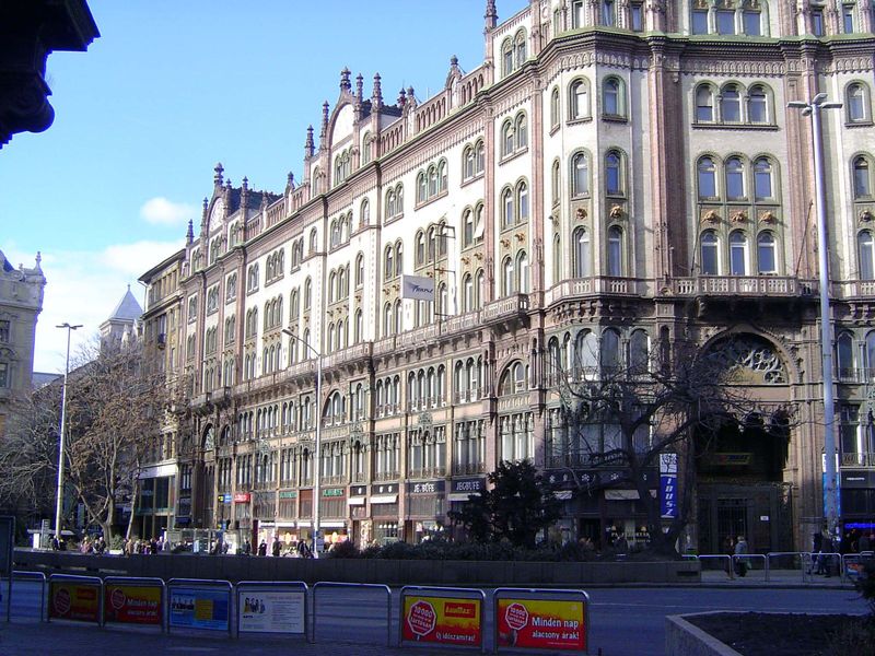 Originally it was the home of the Inner City Savings Bank. It survived World War II but in 1948 was nationalized. Now it's being transformed