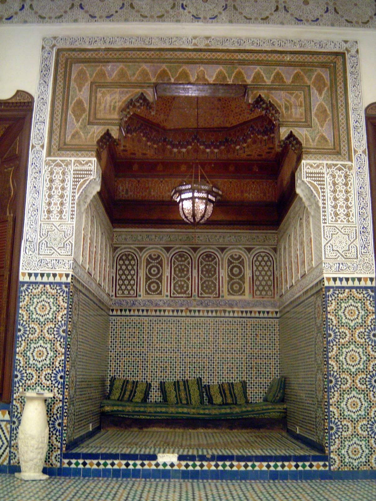 The side room.