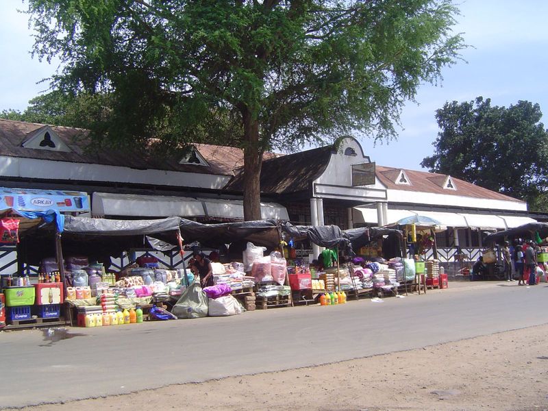 What's hiding behind the street vendors on Zambezi Street formerly Fairway?