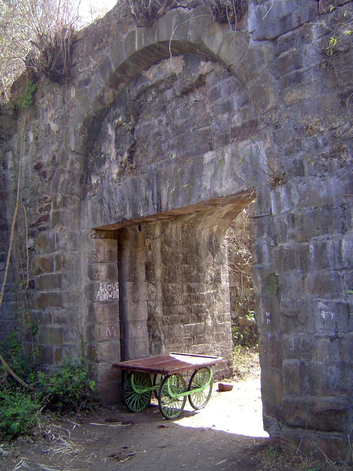 View from the outside.
