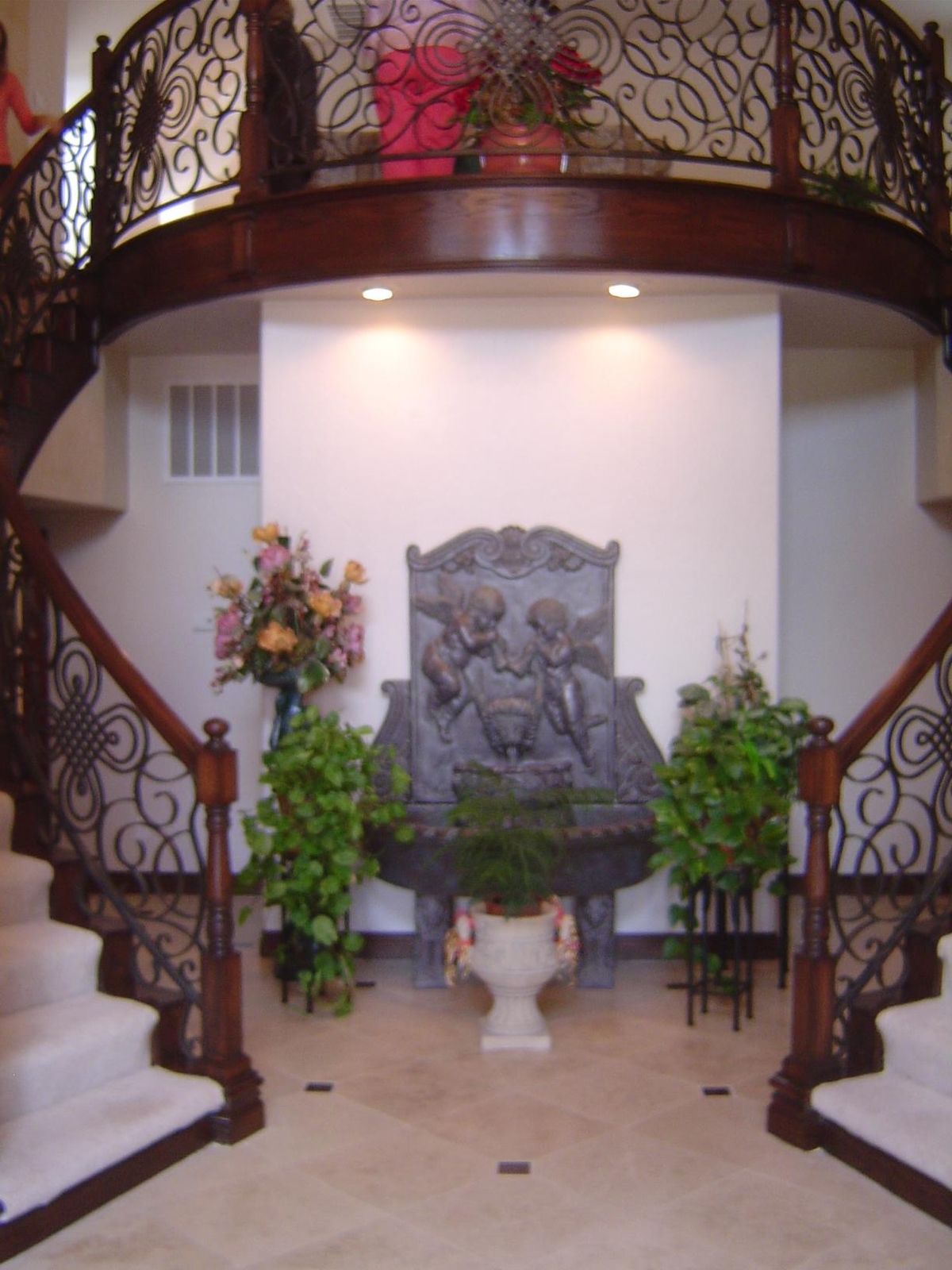 The grand entrance.