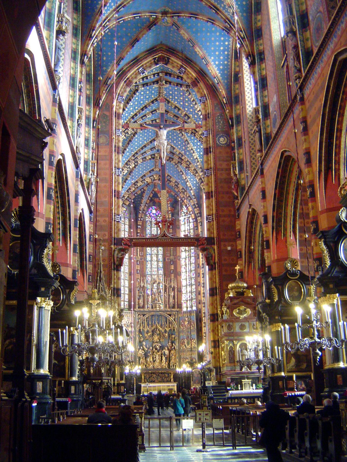 Interior: there are so many bells and whistles that the whole thing seems to move or at least vibrate.
