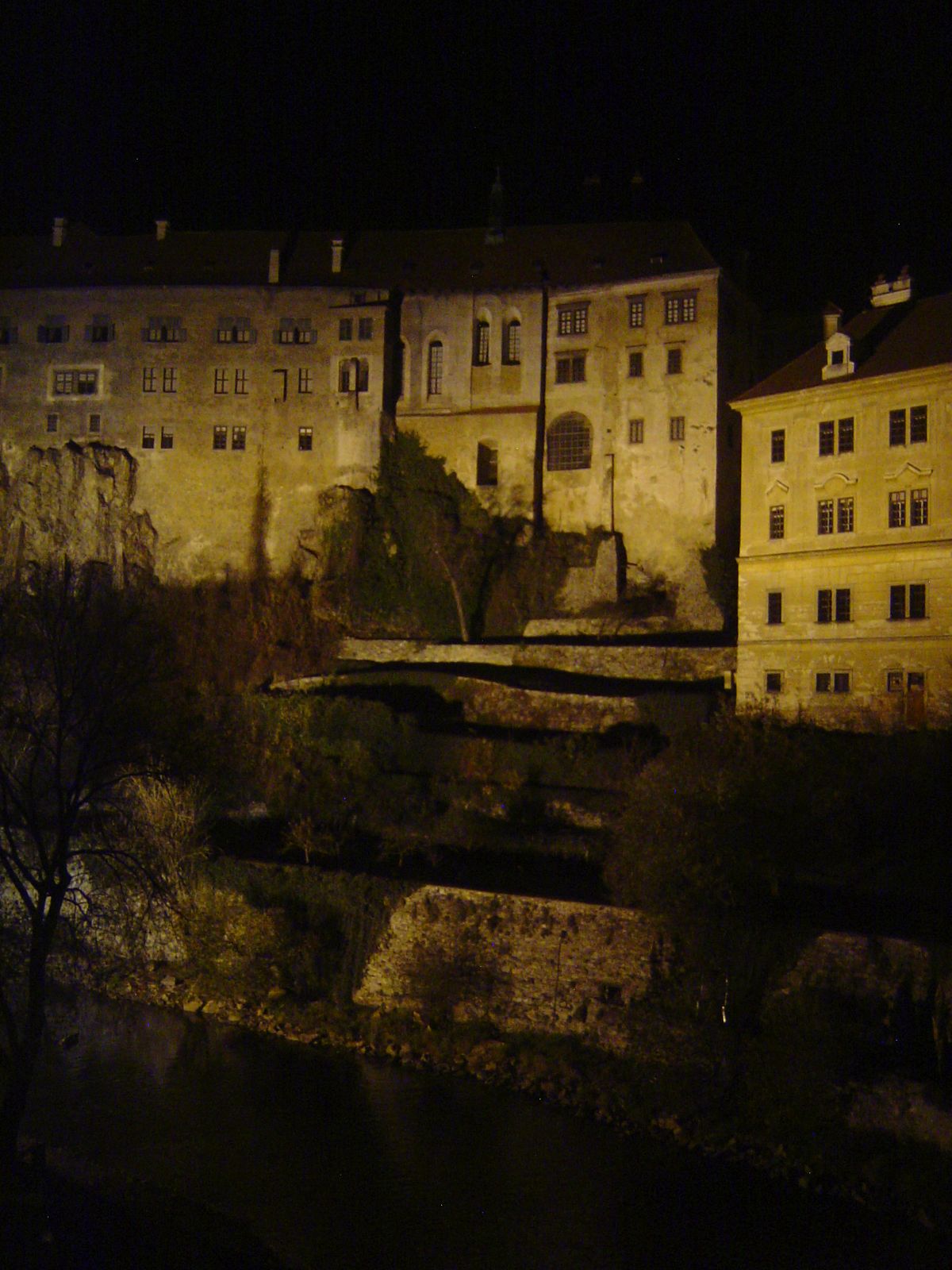 And at night.