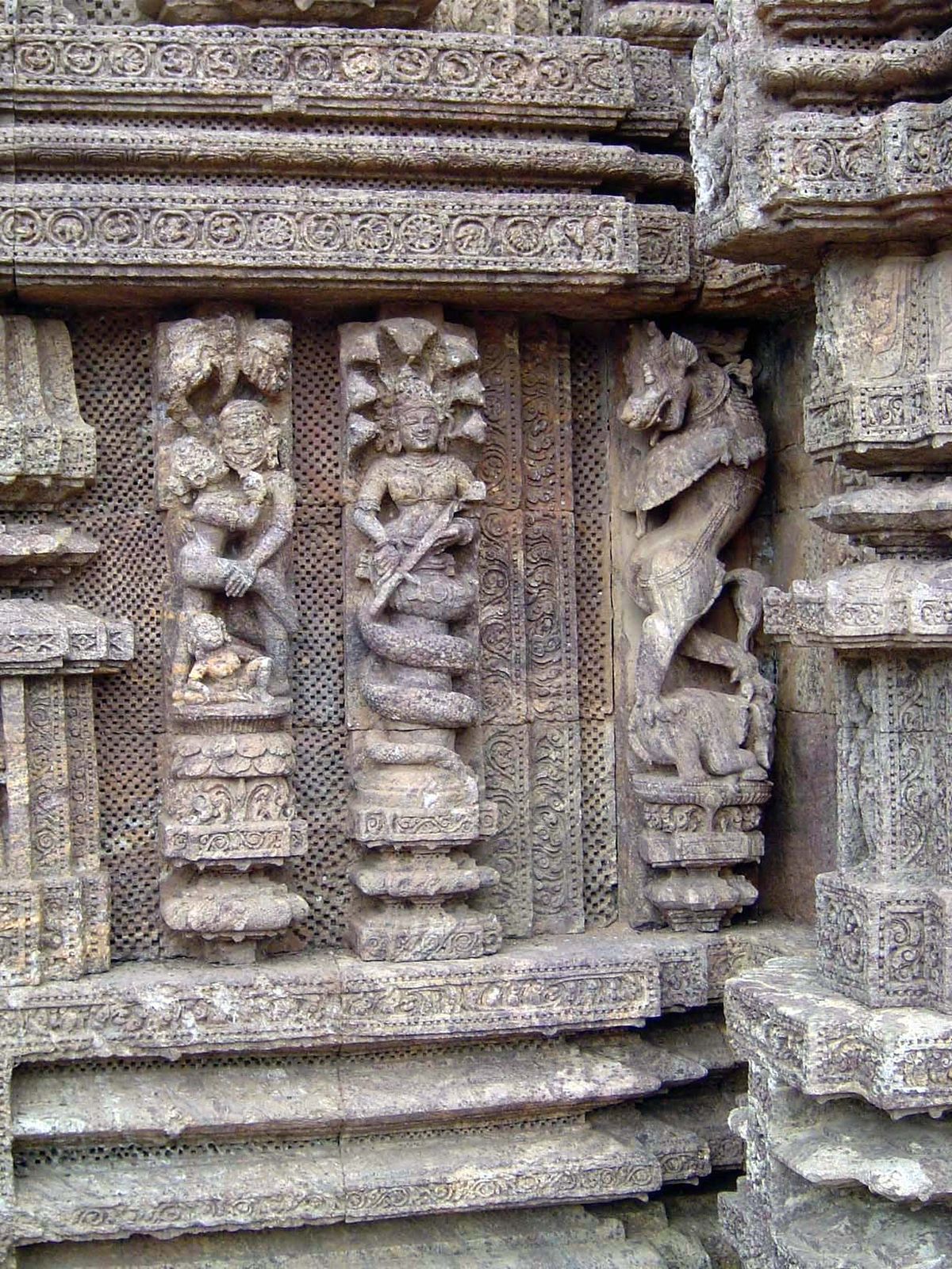The arrangements and positions vary.