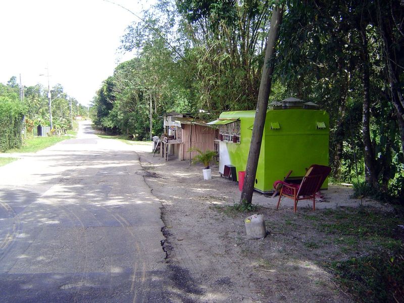 Highway stands.