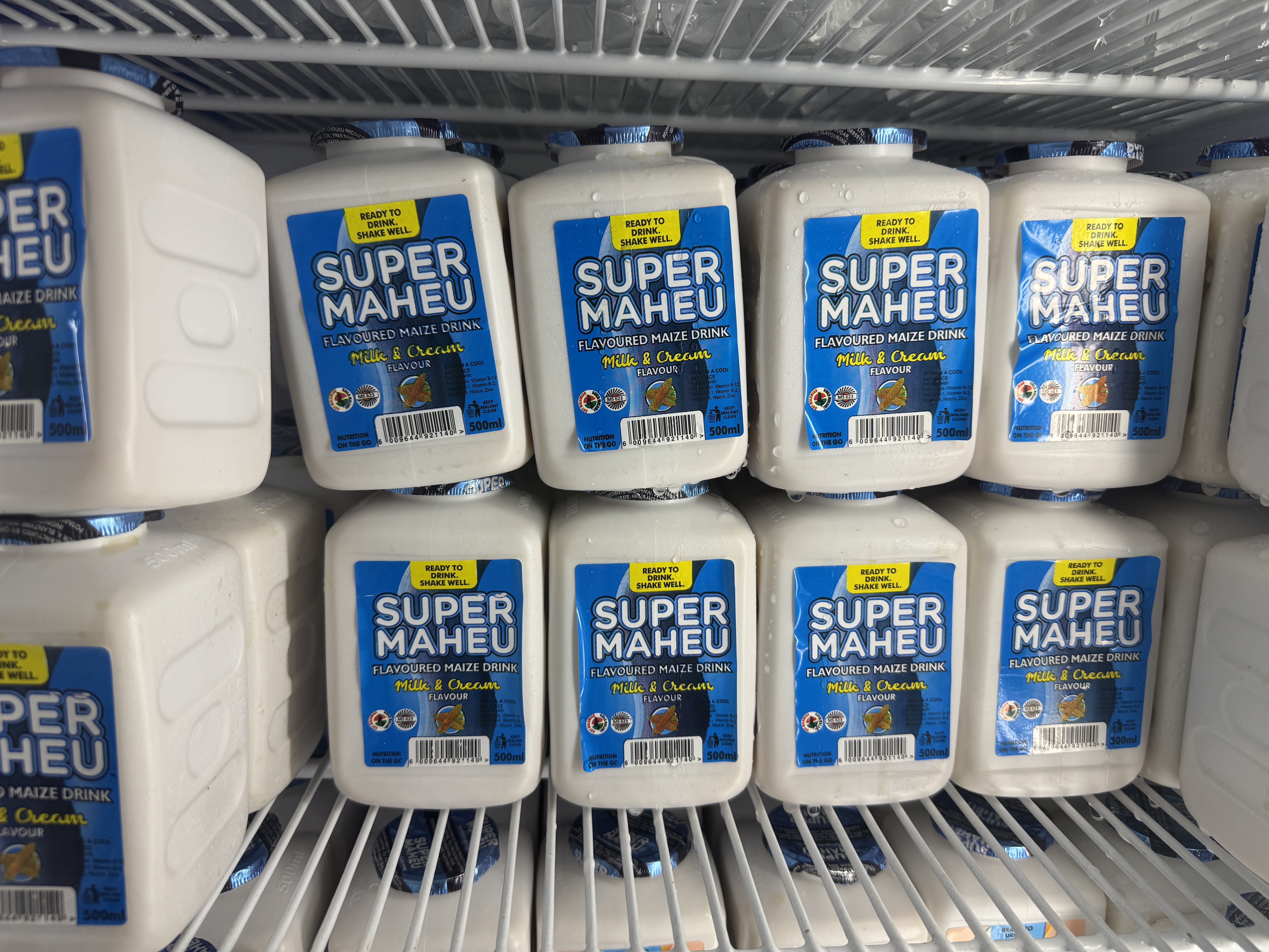 A product unknown in North America.  It's made from fermented cornmeal.