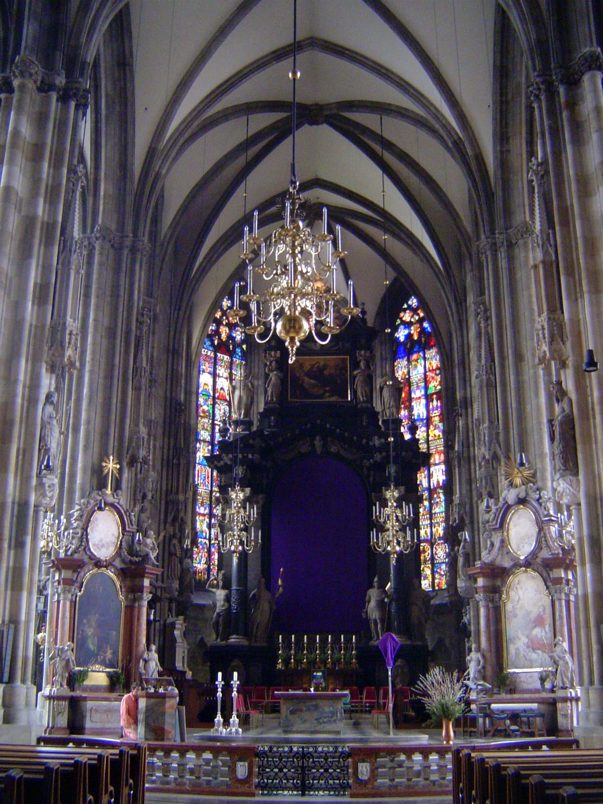 The Albertine Choir, from the 14th Century, is named for Albrecht II.
