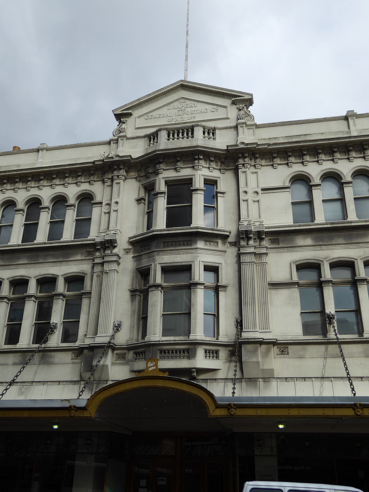As the sign says, the D.I.C. was established in 1884. It closed in 1991 and is now the city's public art gallery.