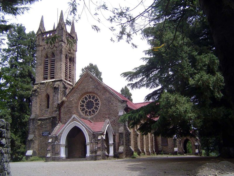 The Church of St. John in the Wilderness.