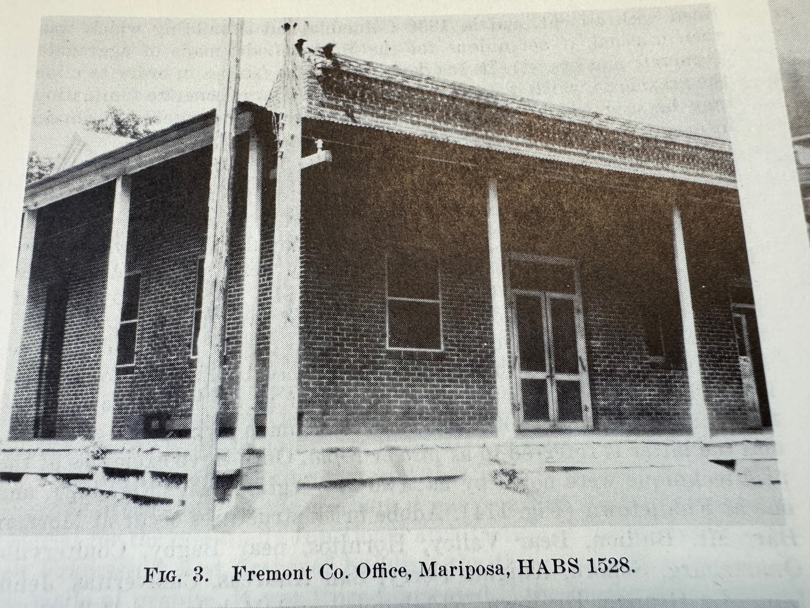 Here it is in the 1940s Robert F. Heizer and Franklin Fenenga, "Survey of Building Structures of the Sierran Gold Belt, 1848-70," in Califor