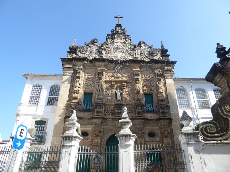 Robert Chester Smith writes that this Church of the Third Order of St. Francis, begun in 1703, is "without doubt the work of some monastic a