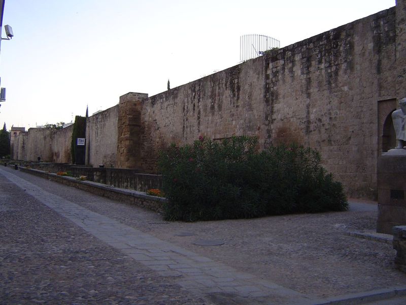 The Romans walled the city, but the surviving wall—only fragments remain—dates from Islamic times.