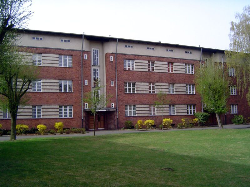 Here's one of his first buildings.