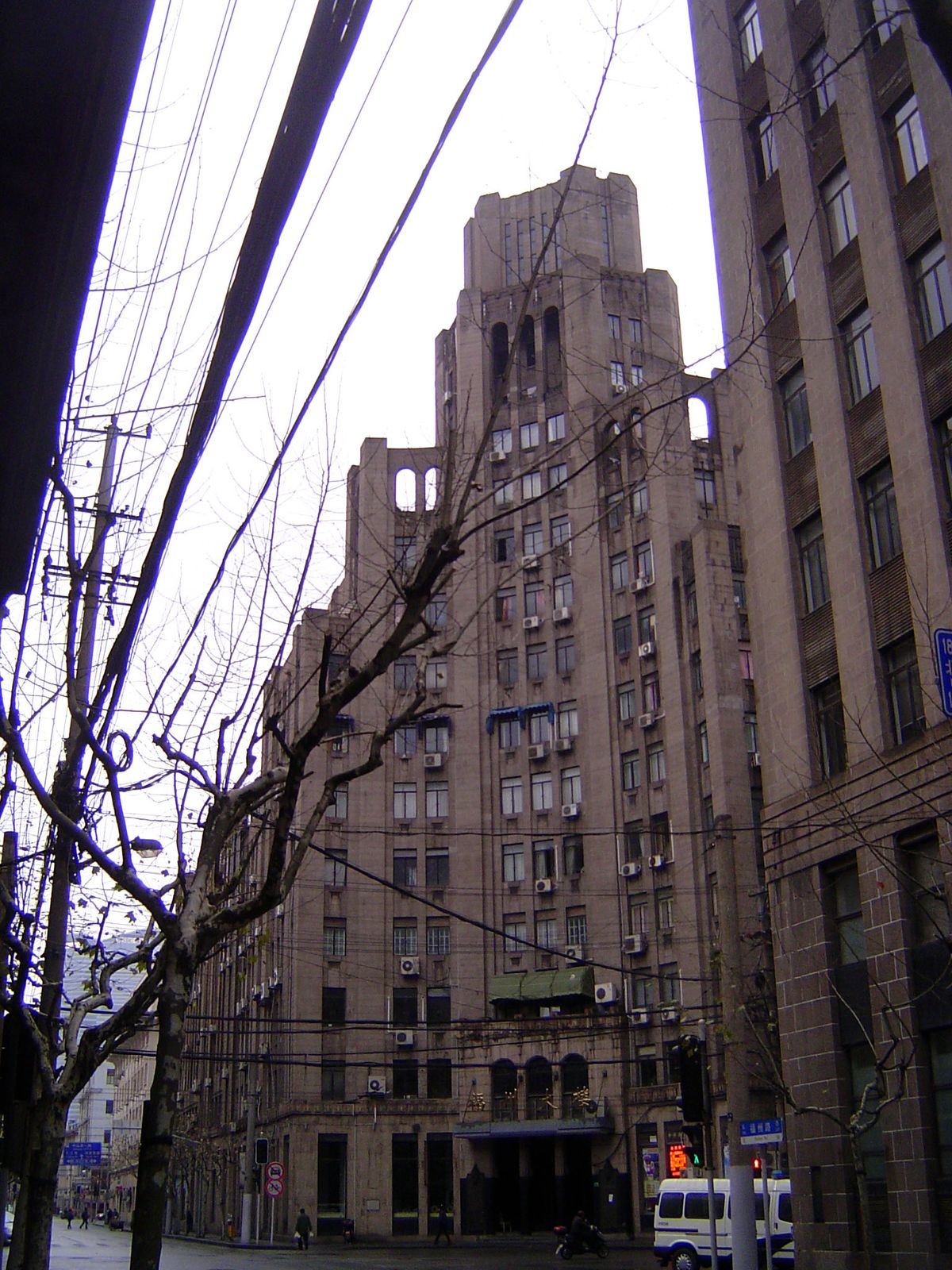 A few blocks to the south, the Metropole Hotel was an investment by David Sassoon, who already owned the Cathay. The Metropole has a twin, t