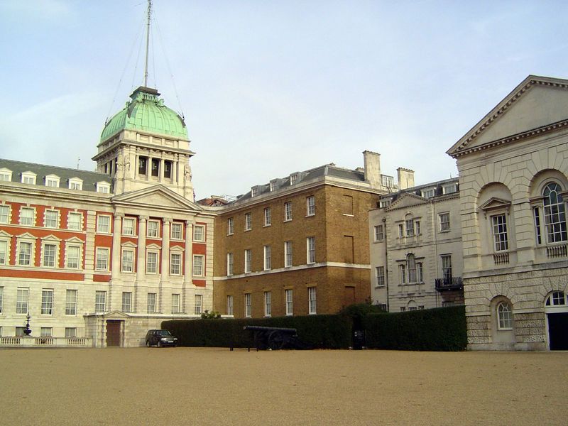 At the edge of the Admiralty Extension is the very plain Admiralty Building, built in 1726. It's now the Ripley Building from its designer, 