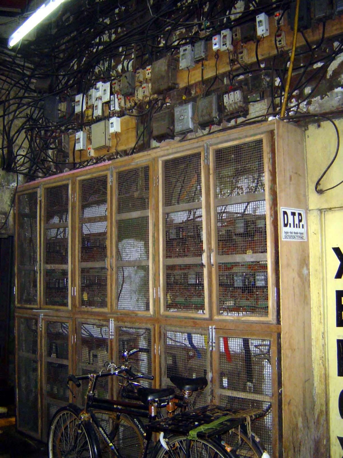 Think the wiring's up to code?
