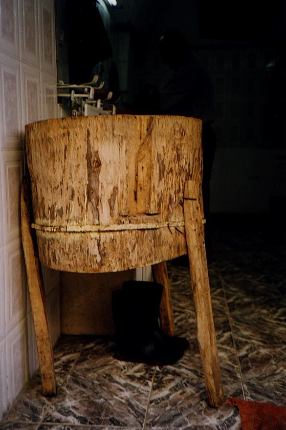 Butcher block.