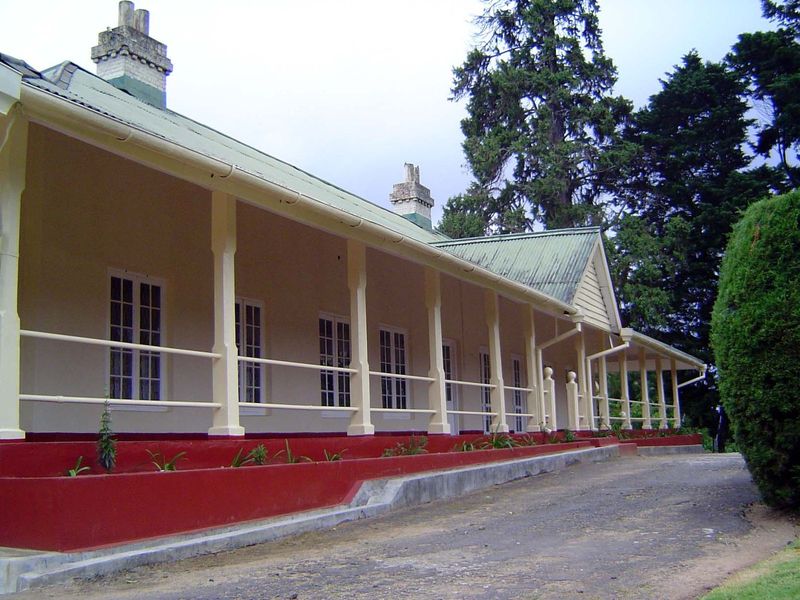 A bungalow for visiting government officers.
