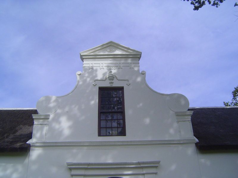 The gable is dated 1800, but the house is much older.