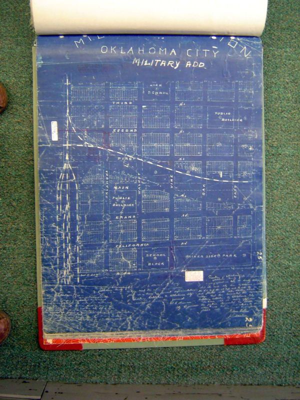 At the bottom of the Military Additioni plat, there's a school block. This became the Frederick Douglass School, Blacks only, and boasted ma