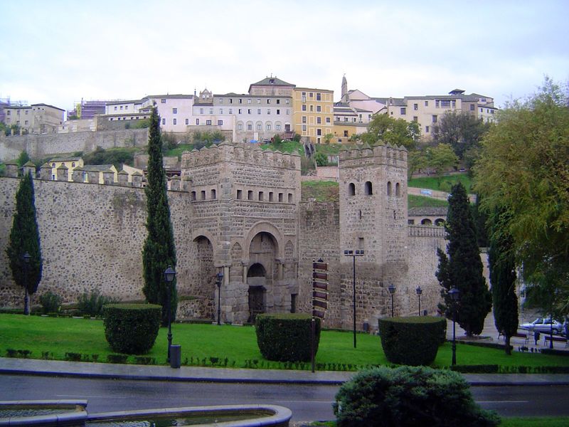 Just to the west is the 9th century Bisagra Viejo, blocked in Ford's time but now open.