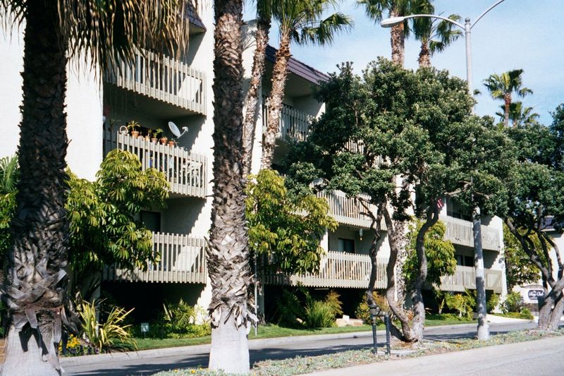 Just to the south, Marina del Rey. The streets are fantastic: Palawan, Panay, Marquesas, Tahiti, Bora Bora, Bali, and Mindanao. The developm