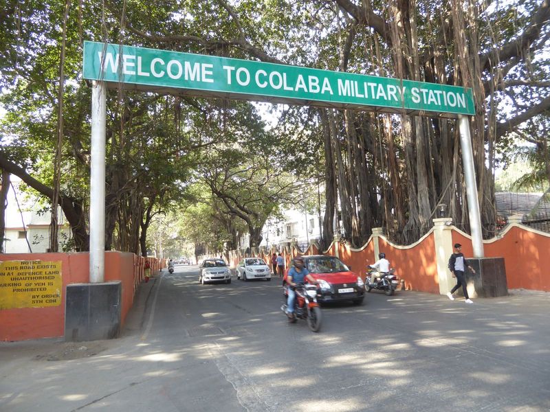 The southern tip of the peninsula is mostly walled off for the use of the Indian navy.